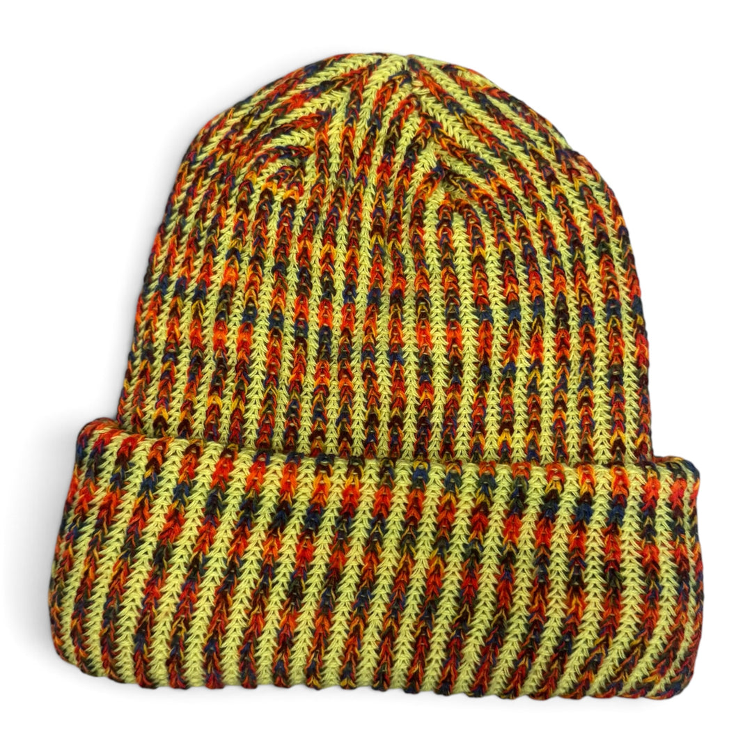 Supreme Rainbow Loose Gauge Beanie Yellow