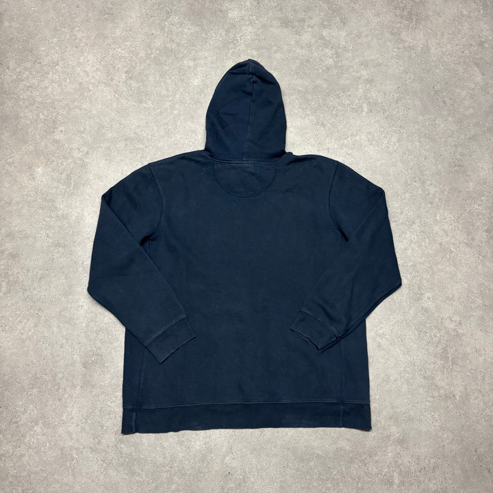 00's Vintage Nike Navy London Graphic Pullover Hoodie (XL)