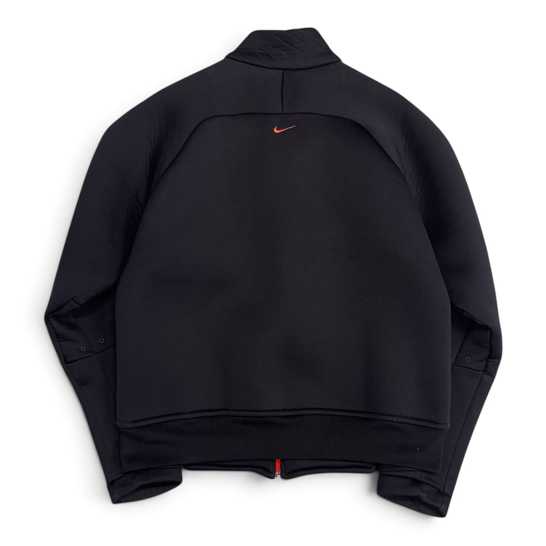 Vintage Nike Shox Neoprene Zip Up Jacket Set Black (L)