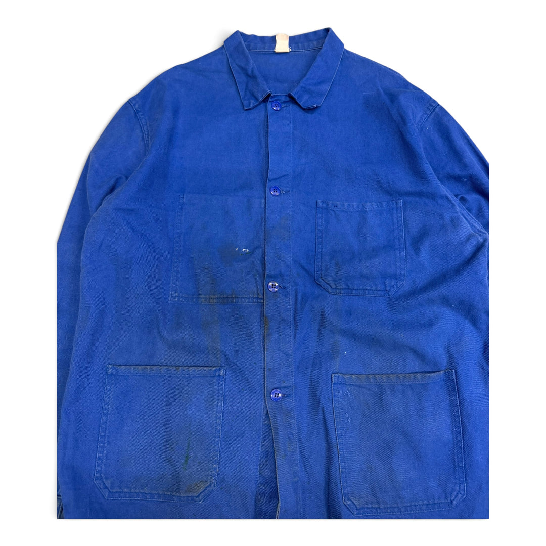 Vintage French Chore Jacket Blue  (XL)