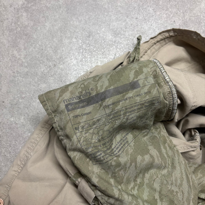 Vintage Maharishi Beige Cargo Trousers (L)