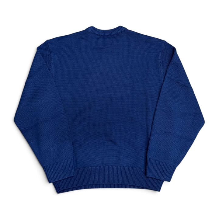 Palace Plaice Knitted Jumper Blue (M)