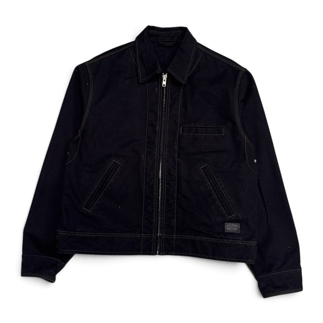 Stussy Work Collared Jacket Black (M)