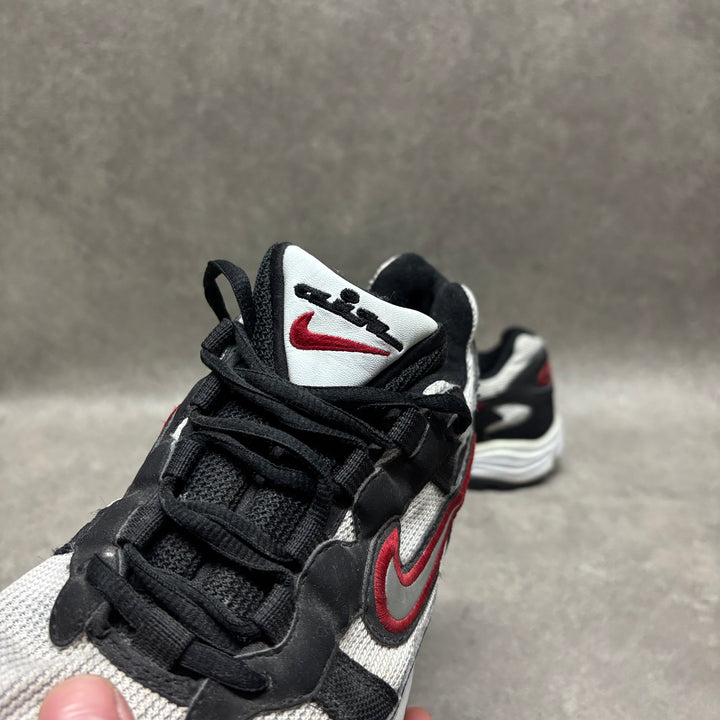 Retro Nike Air Black, Red & White Trainers (UK8.5)