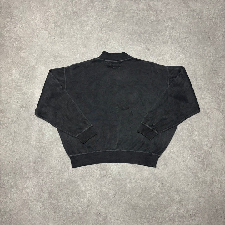 90's Vintage Polo Golf Ralph Lauren Black Sweatshirt (L)