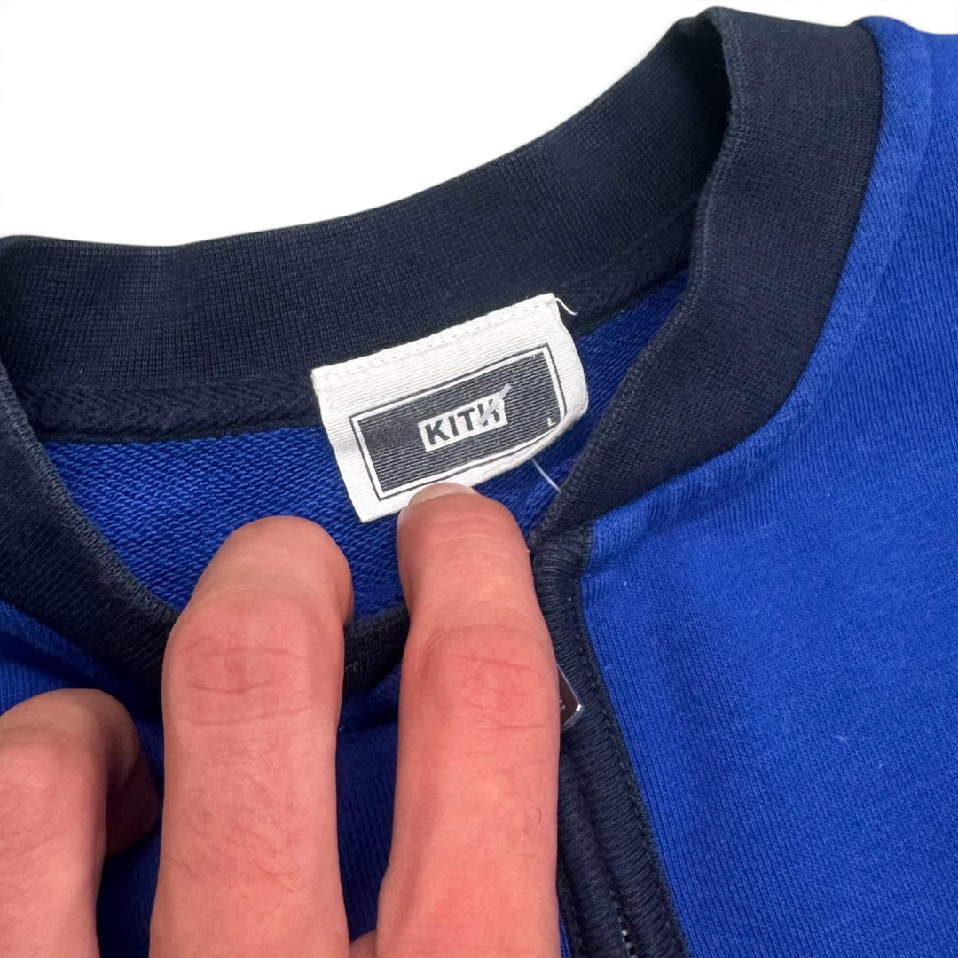 Kith Blue Quarter Zip Sweatshirt (L)