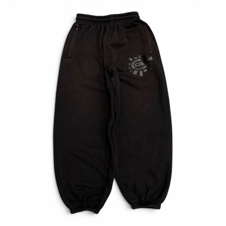 Always Do What You Should Do Black Baggy Joggers (M)