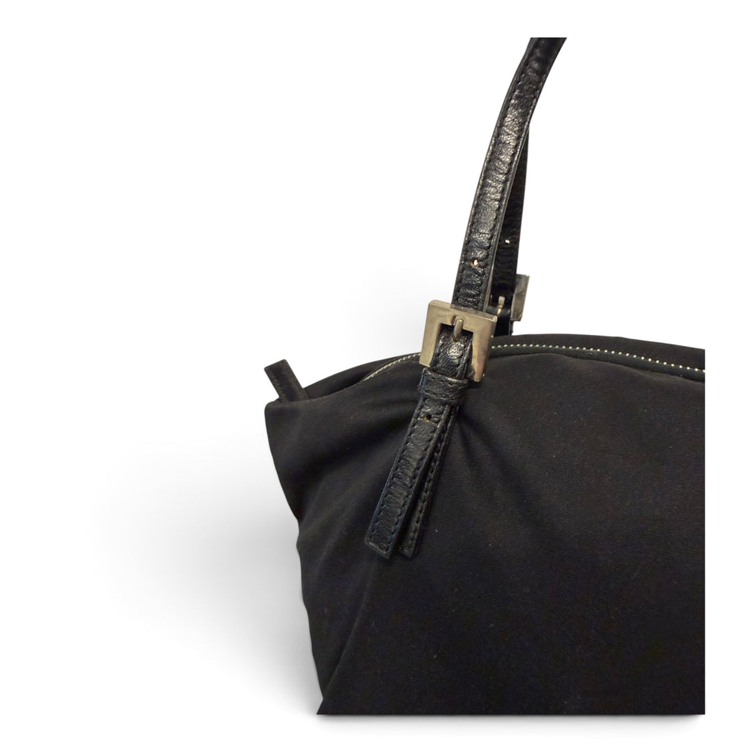 Fendi Mamma Baguette Handbag Black