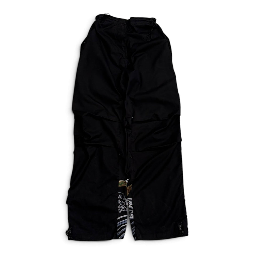 Maharishi Black Embroidered Dragon Snow Pants (M)