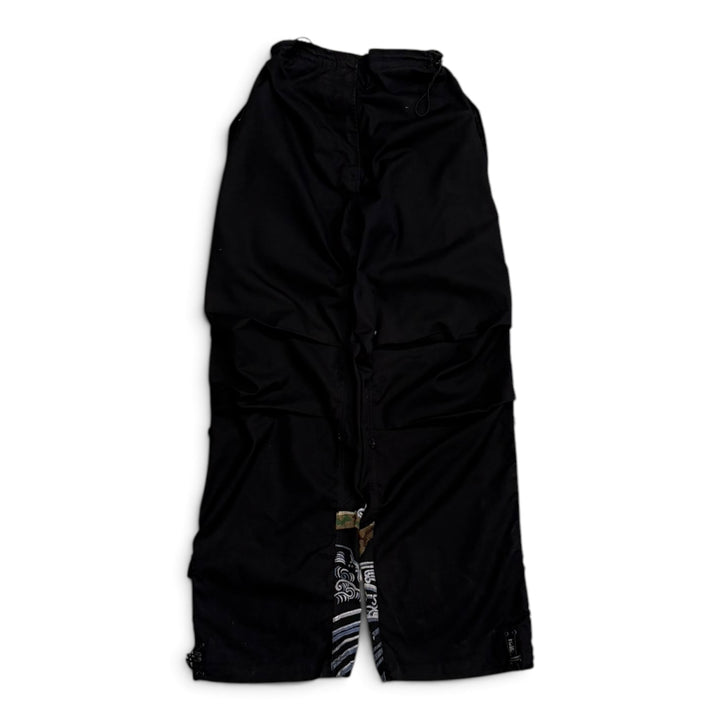 Maharishi Black Embroidered Dragon Snow Pants (M)