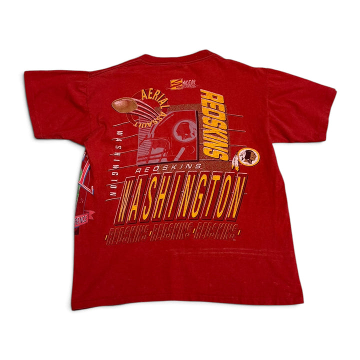 Vintage NFL Washington Graphic T shirt Red (L)