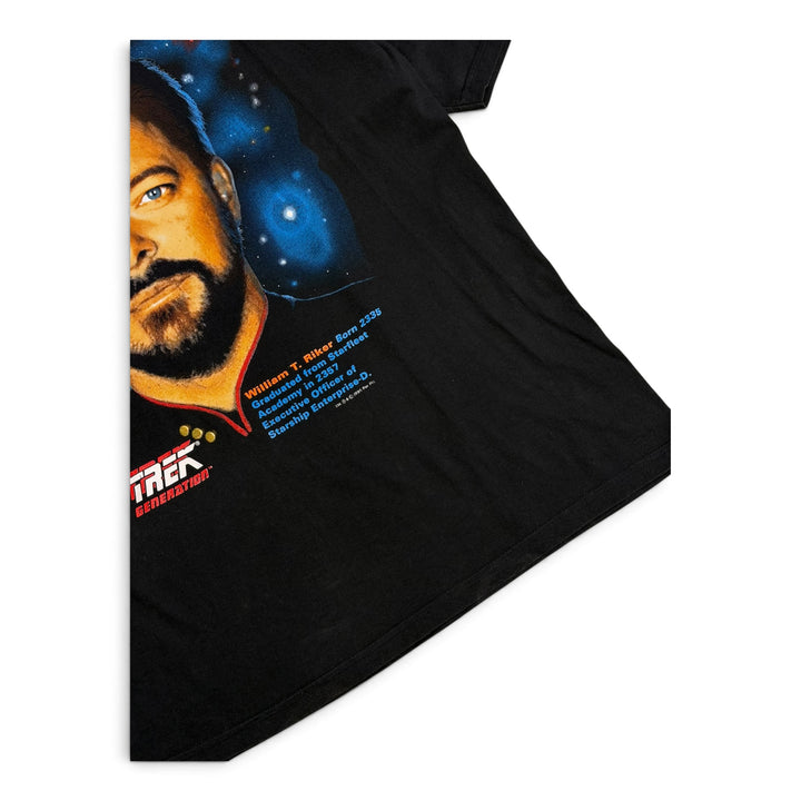 Vintage Riker Graphic T shirt Black (XL)