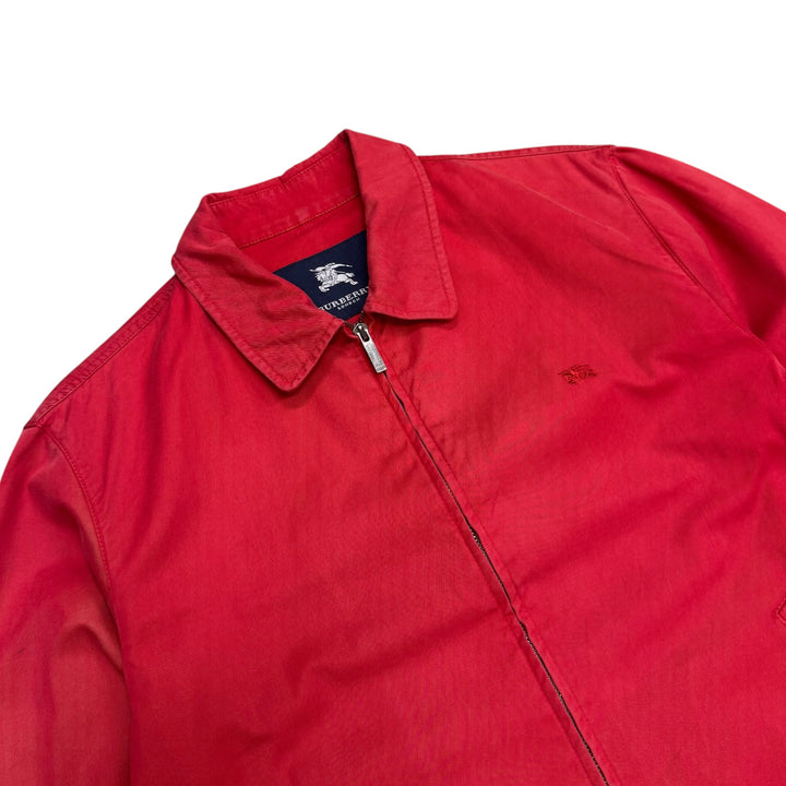 Vintage Burberrys Harrington Style Jacket Red (M)