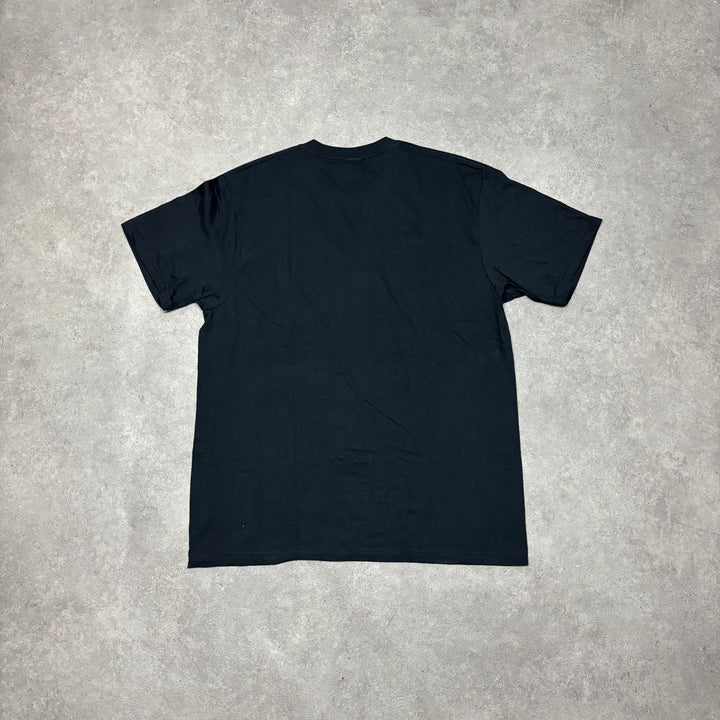 Supreme Black Pancake Graphic T-Shirt (L)