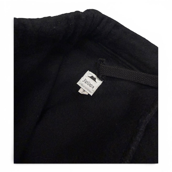 Vintage Jipijapa Wool Trousers Black (M)