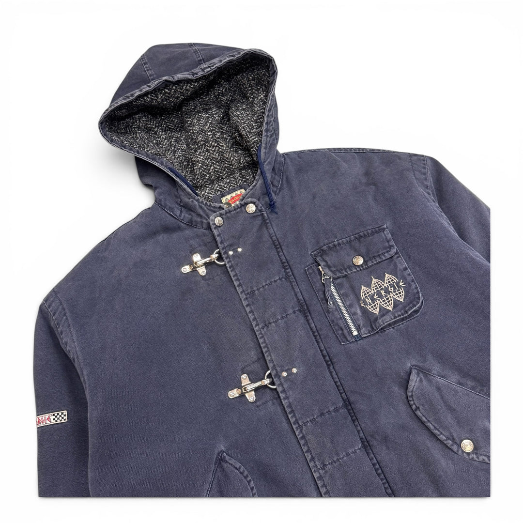 Vintage Energie Fireman Claps Closure Jacket Navy (XL)