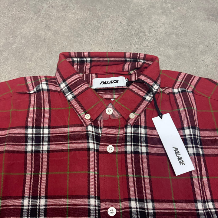 Palace Red Checkered Lumber Yak Shirt (M)