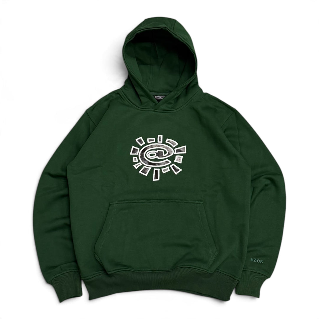 Always Do Green Graphic Logo Pullover Hoodie (L)