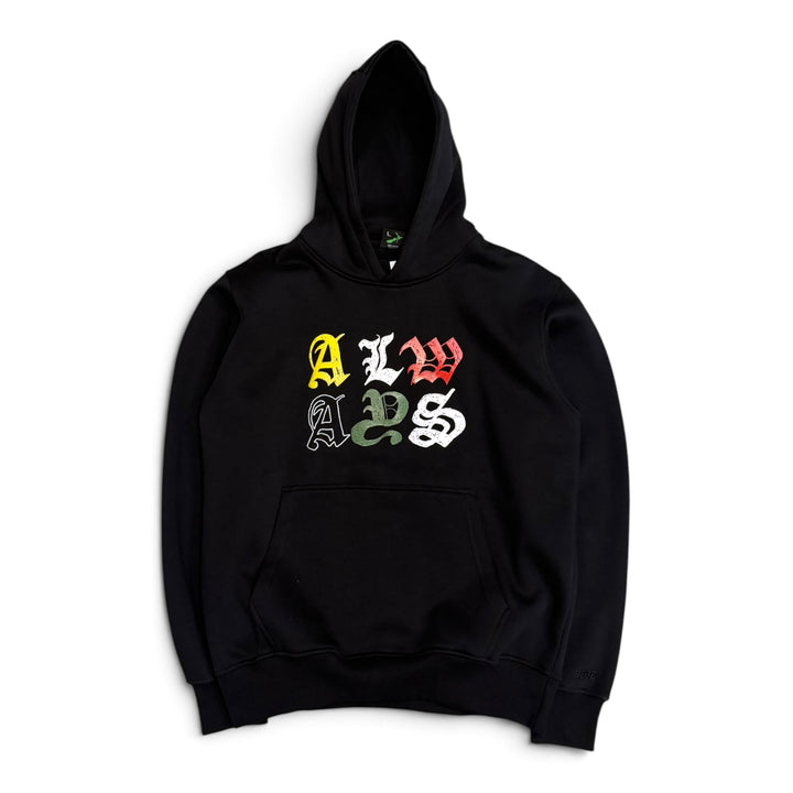 Always Do What You Should Do. Hoodie Black (L)