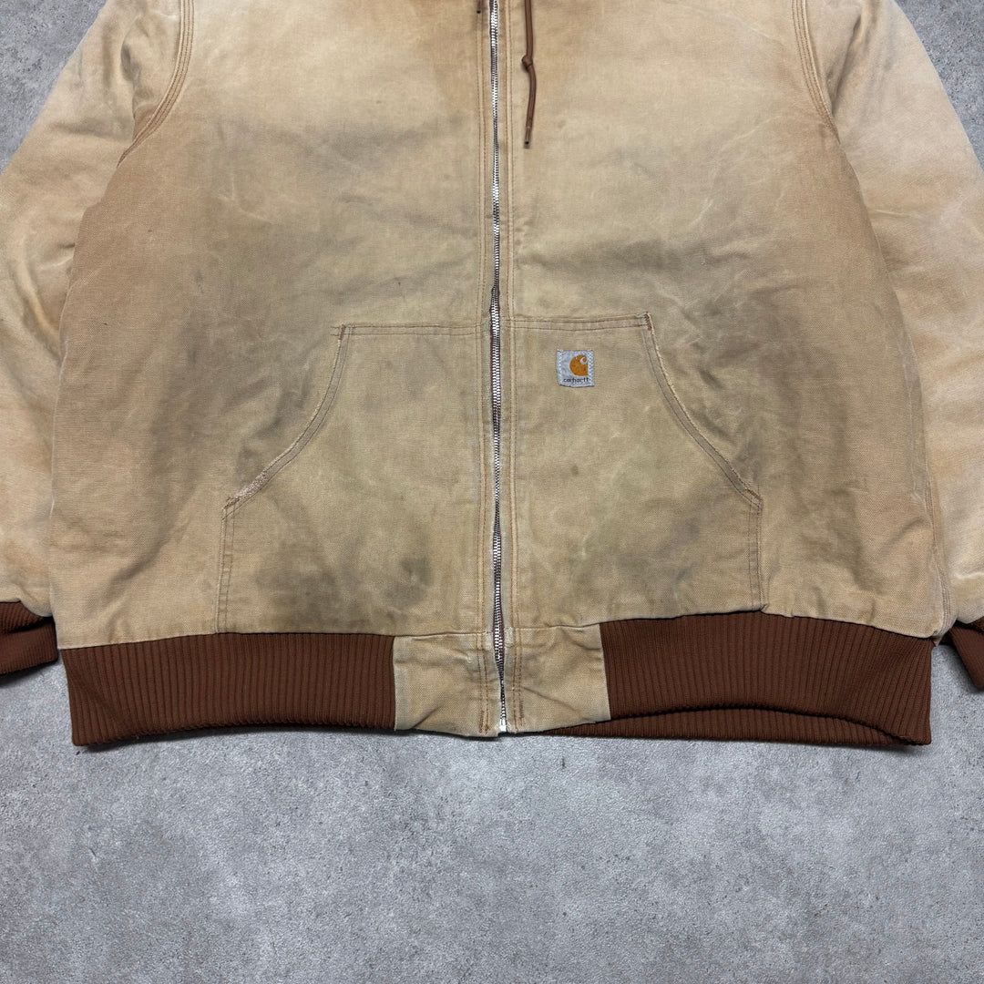 Vintage Carhartt Tan Active Workman Jacket (XXL)