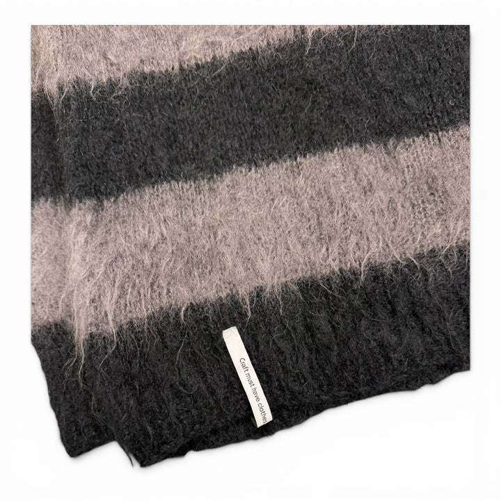 Aka Simon Barker X Fragment Design Mohair Jumper Black (M)