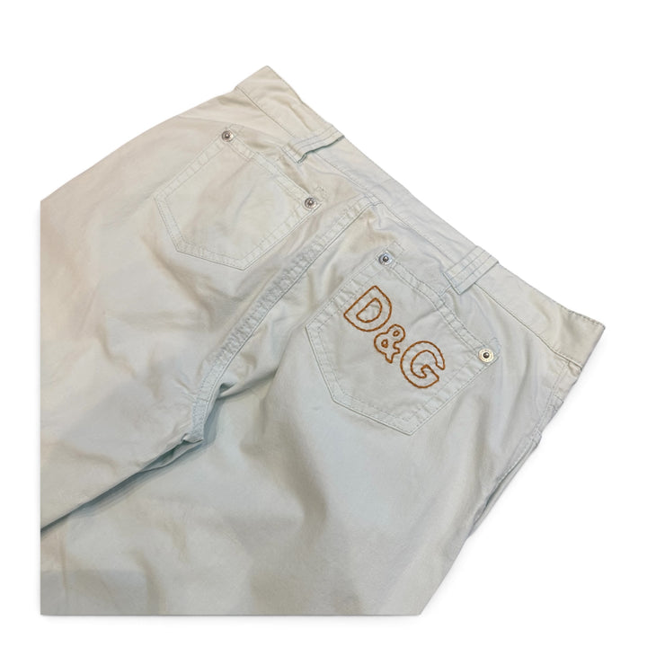 Vintage Dolce & Gabbana Button Up Jacket Set Baby Blue (XS)