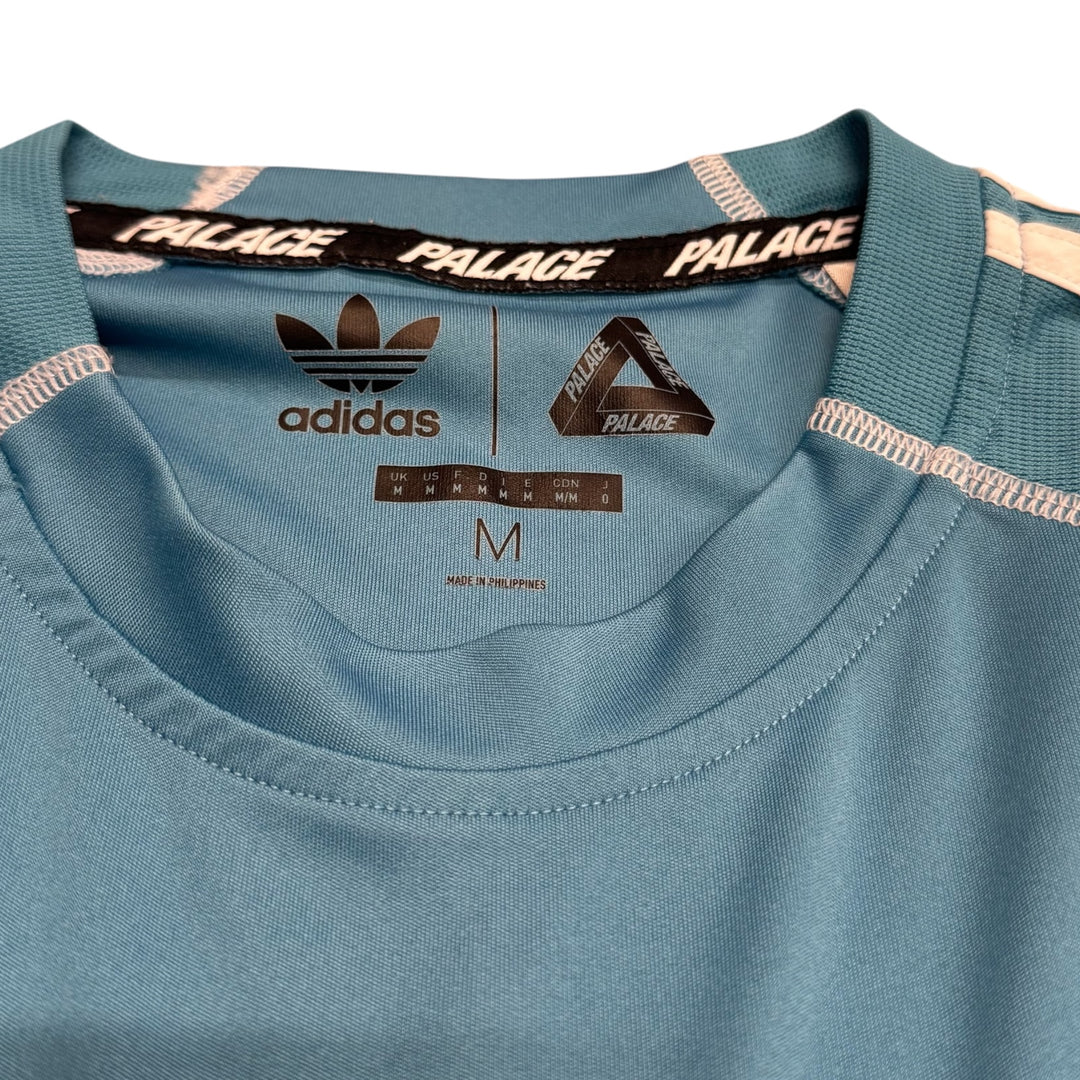 Palace x Adidas L/s T-Shirt Blue (M)