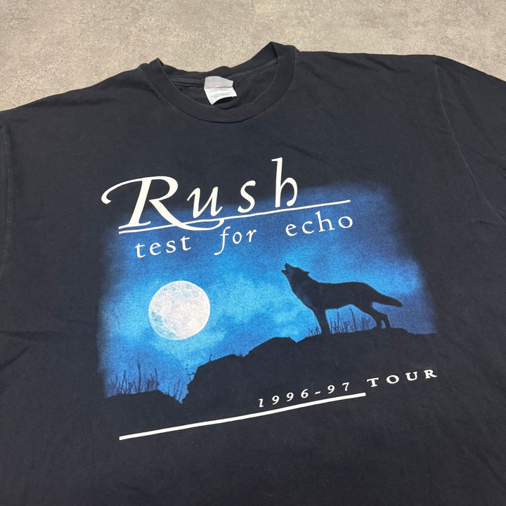 Vintage Rush Test Of Echo T-Shirt 1996-97 Tour (XXL)