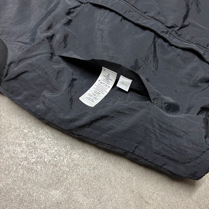 Stussy Black Reversible Fleece Gilet (M)