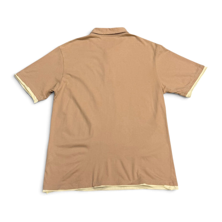 Vintage YSL Polo T Shirt Beige (XL)