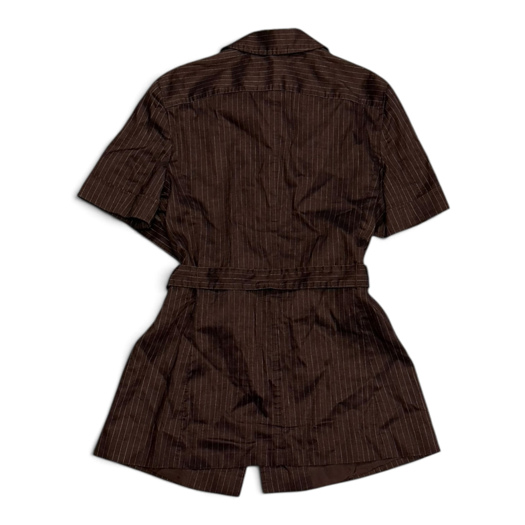 Max Mara Pianoforte Pure Silk Polkadot Dress Black (M)