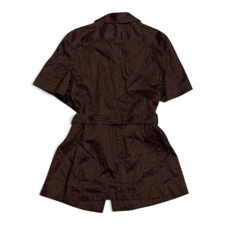 Max Mara Pianoforte Pure Silk Polkadot Dress Black (M)