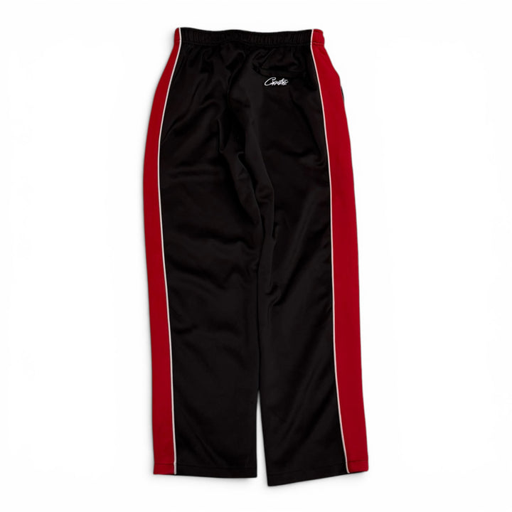 Corteiz Red & Black Full Tracksuit Set (L)