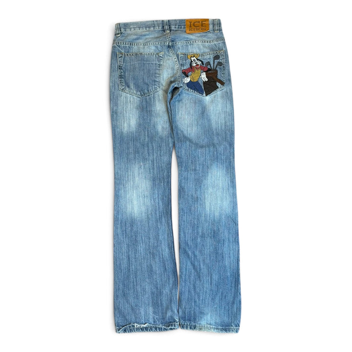 Vintage Iceberg Light Blue Denim Trousers (28)