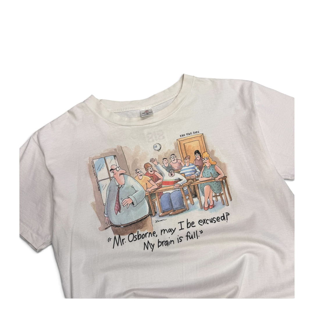 Vintage 80's MR. Osborne Graphic T shirt White (XL)