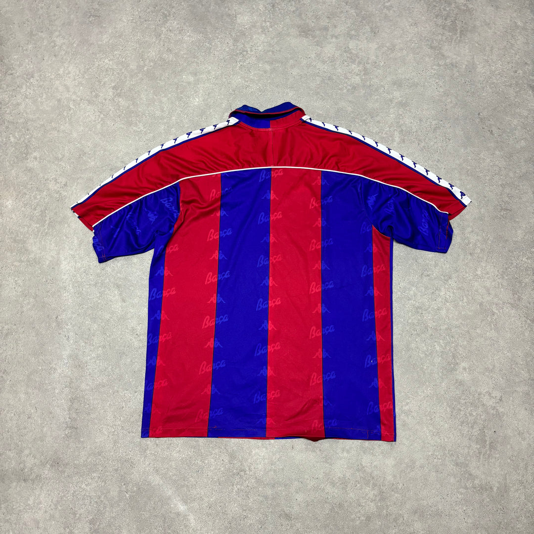 1992/95 Vintage Barcelona Kappa Home Football Shirt (XL)