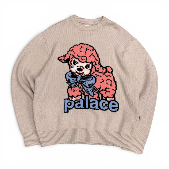 Palace Lamb Heavyweight Jumper Gray (L)