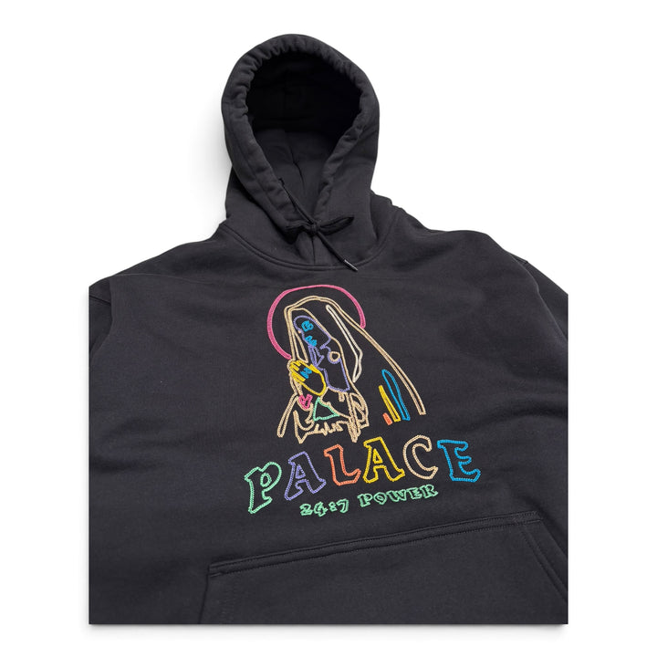 Palace Pray For Us Hoodie Black (M)