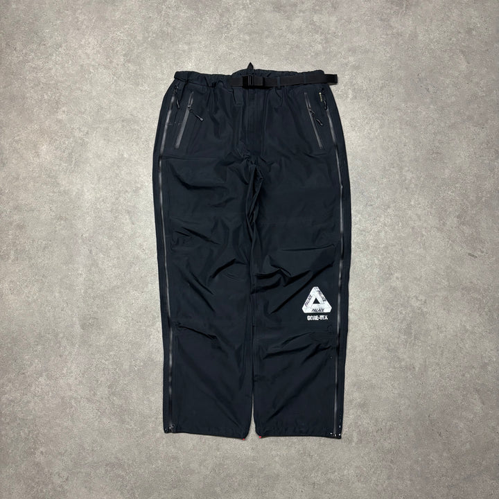 Palace Gore Tex 3L Black Trousers (XL)