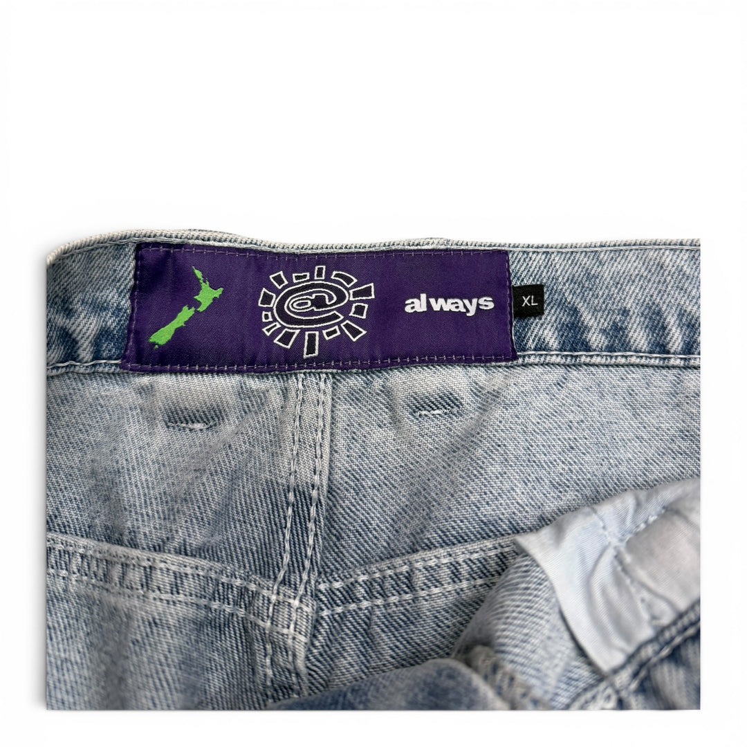 Always Do What You Should Do Jeans Blue (XL)