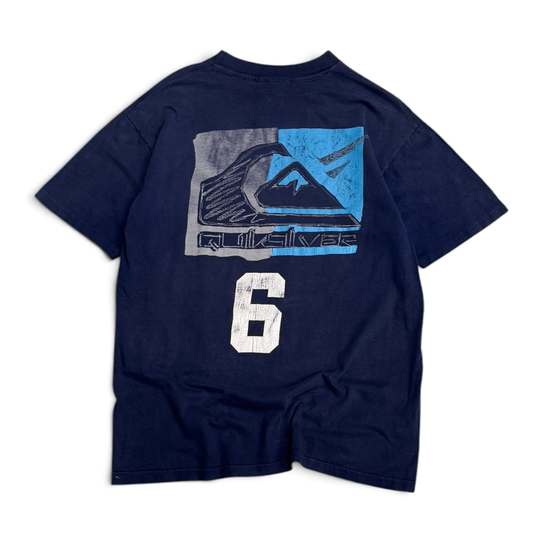 Vintage Quicksilver Graphic T shirt Navy (XL)