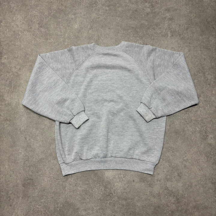 Vintage Kappa Grey Spell Out Sweatshirt (M)