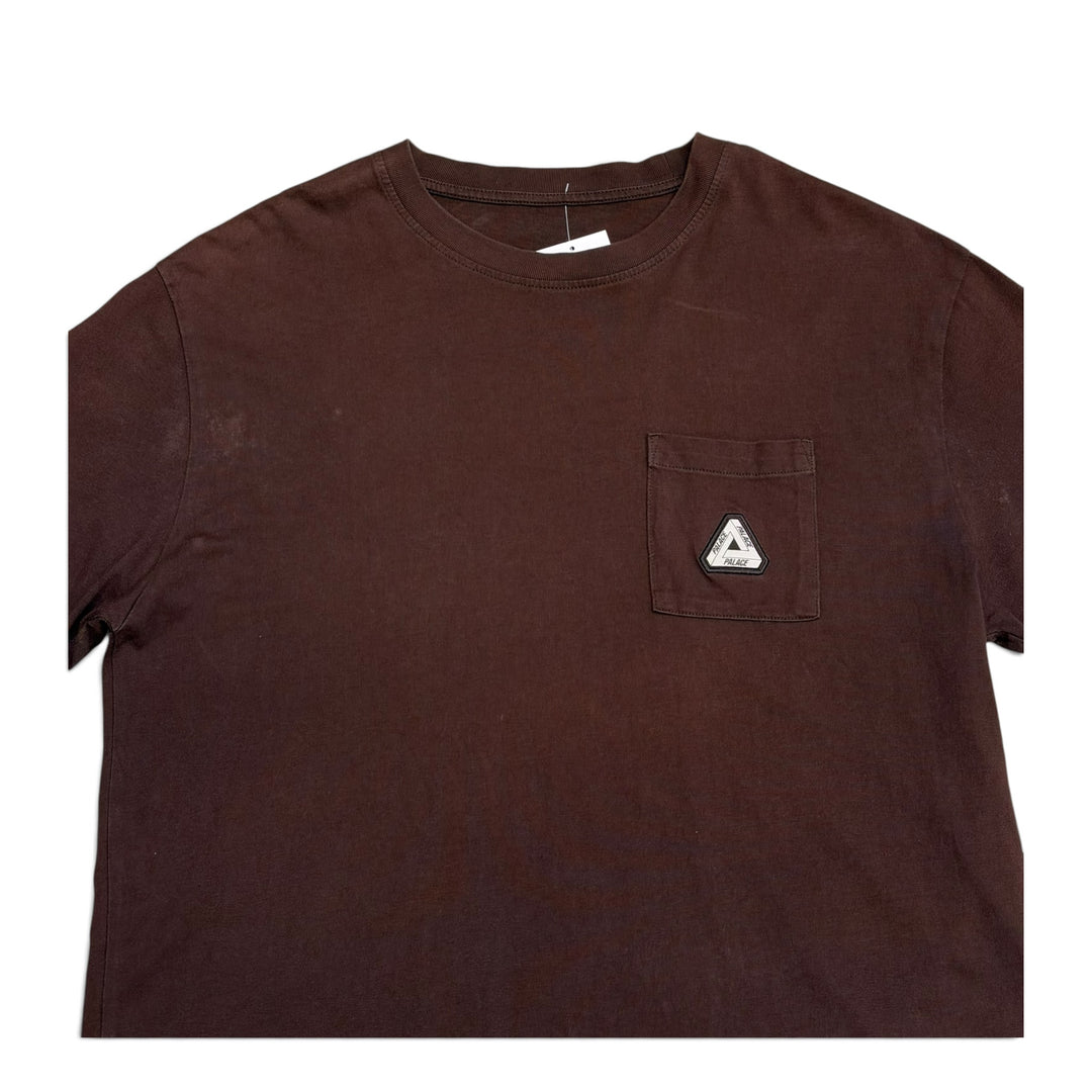 Palace Sofar Pocket T shirt Brown (XL)