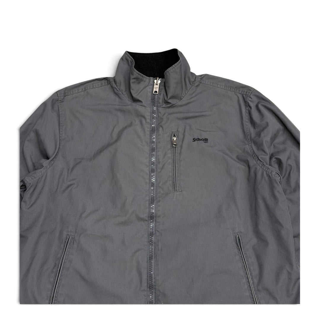 Vintage Schott Flece Lined Jacket Grey (XL)