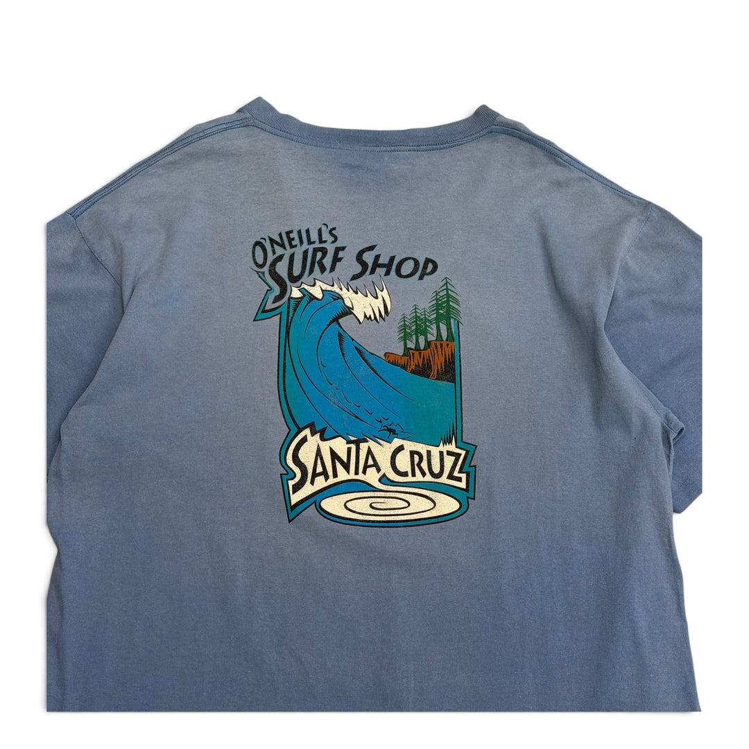 Vintage Oneill's Surf Shop Graphic T shirt Blue (XL)