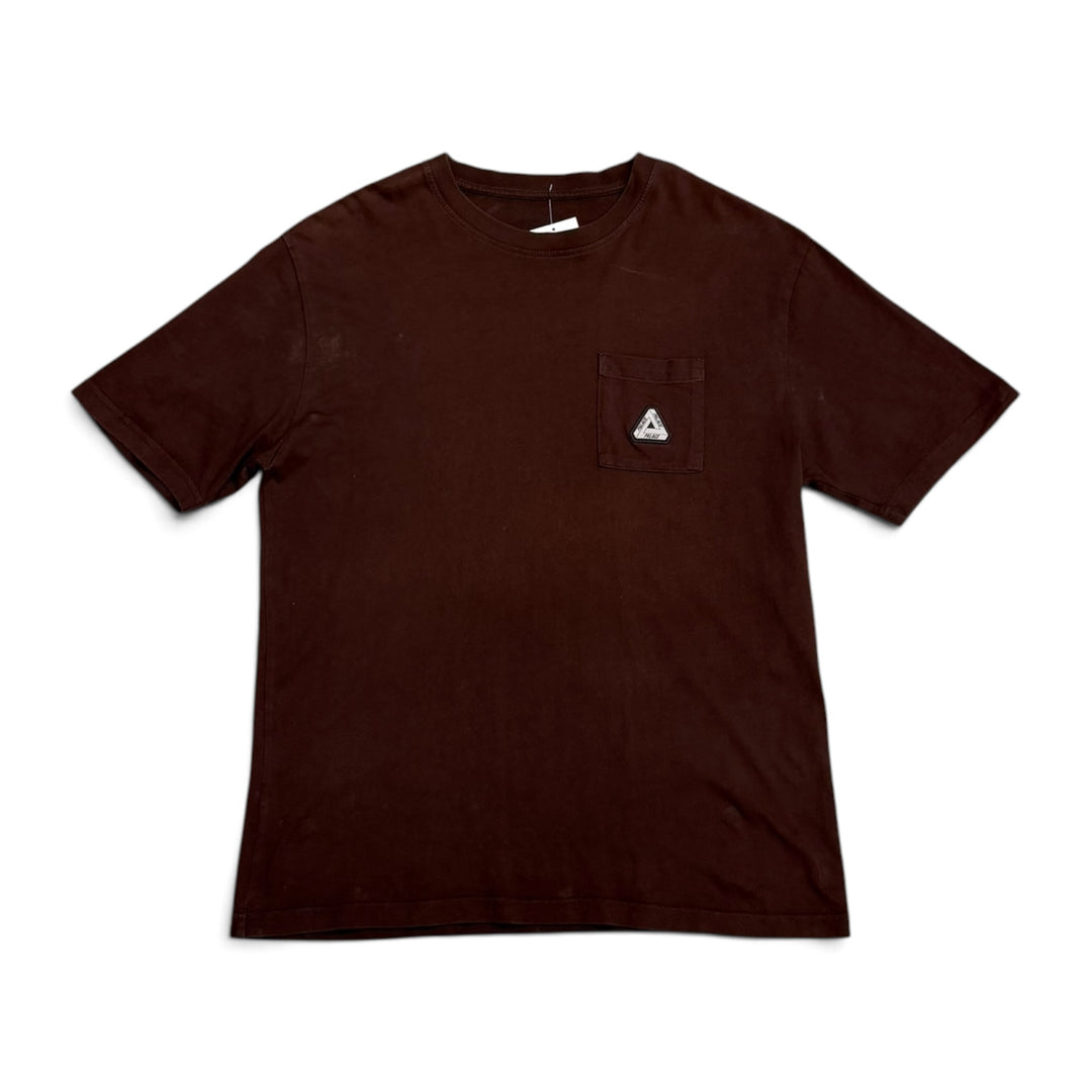 Palace Sofar Pocket T shirt Brown (XL)