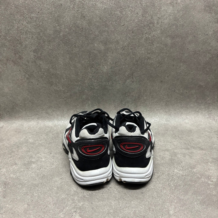 Retro Nike Air Black, Red & White Trainers (UK8.5)