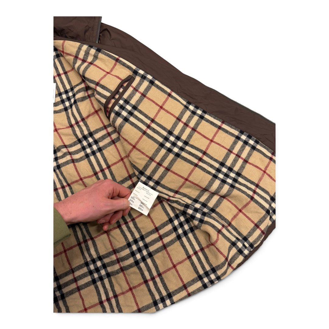 Vintage Burberrys Hooded Jacket Brown (M)