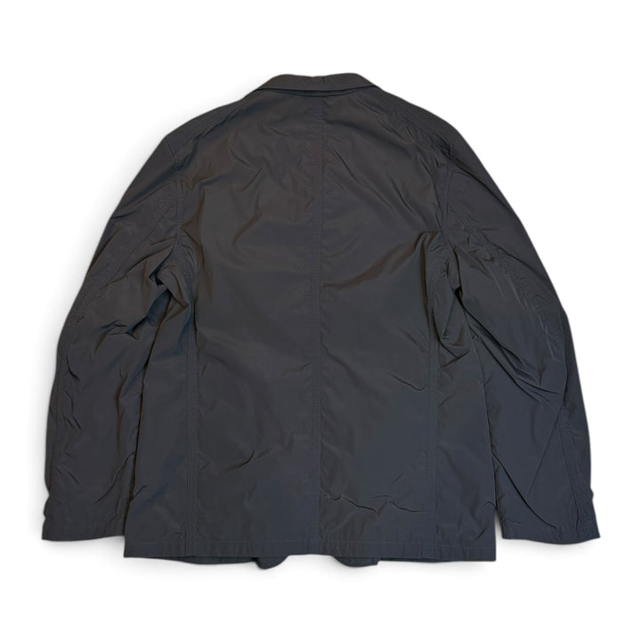 90's Vintage Jil Sander Navy Nylon Blazer Jacket (M)