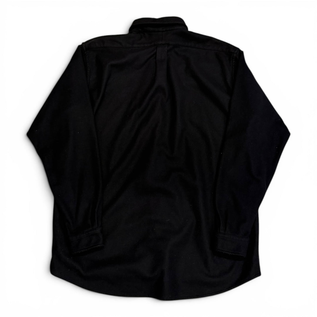 Vintage Polo Ralph Lauren Sport Fleece Shirts Black (L)